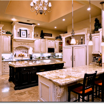 Beautiful upscale gourmet kitchen