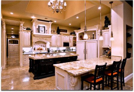 Beautiful upscale gourmet kitchen