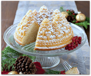 Pine Forest Bundt Cake
