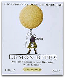 Scottish Shortbread Biscuits with Lemon