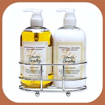 Stonewall Kitchen Lemon Parsley hand soap & lotion